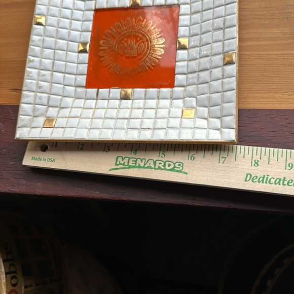 Vintage mcm vintage George’s briard tiled plate - Picture 6 of 8